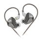 CCA FLA metal com fio fone de ouvido no monitor de alta fidelidade fones graves esporte jogo música dj dinâmico Ear hanging type