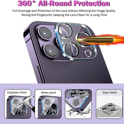 Protector Camera for iPhone 16 15 14 13 pro Max lens cover iPhone 14 Pro Camera glass for iPhone 15 pro camera protector iPhone 14 Pro Max accessories iPhone 15 Pro Max camera protection film iPhone 13 Pro