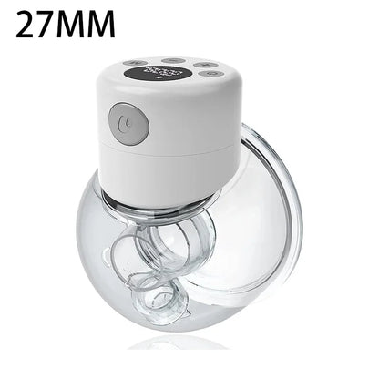 BornBL S12 Double / Single Electric Breast Pumps, Hands-free Poratable Mom Milk Puller Pump, Slient Breastfeeding Pump for Baby