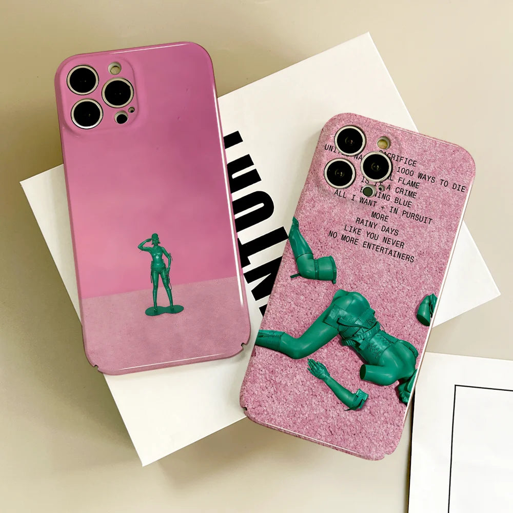 phone Mariah case Sold For iPhone 17 16 15 14 13 Hearts 12 Separately Pro Plus Air Max Scientist Hard Cover Glossy HD Film Shell