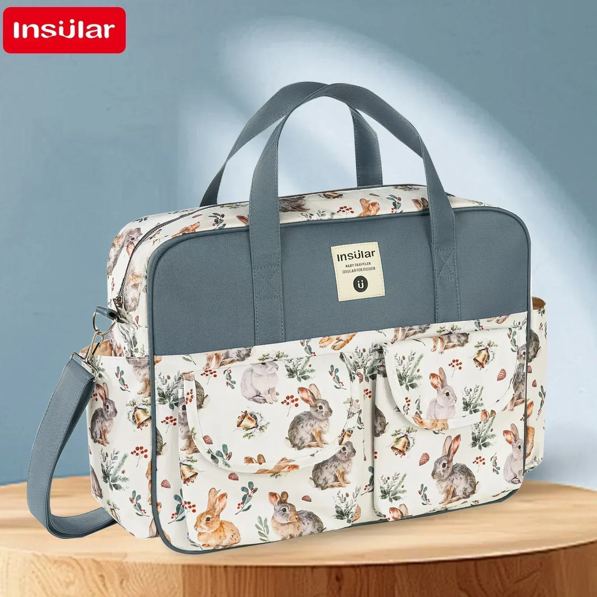 Bolsa Maternidade Grande Impermeável – Mochila Trocador para Bebê