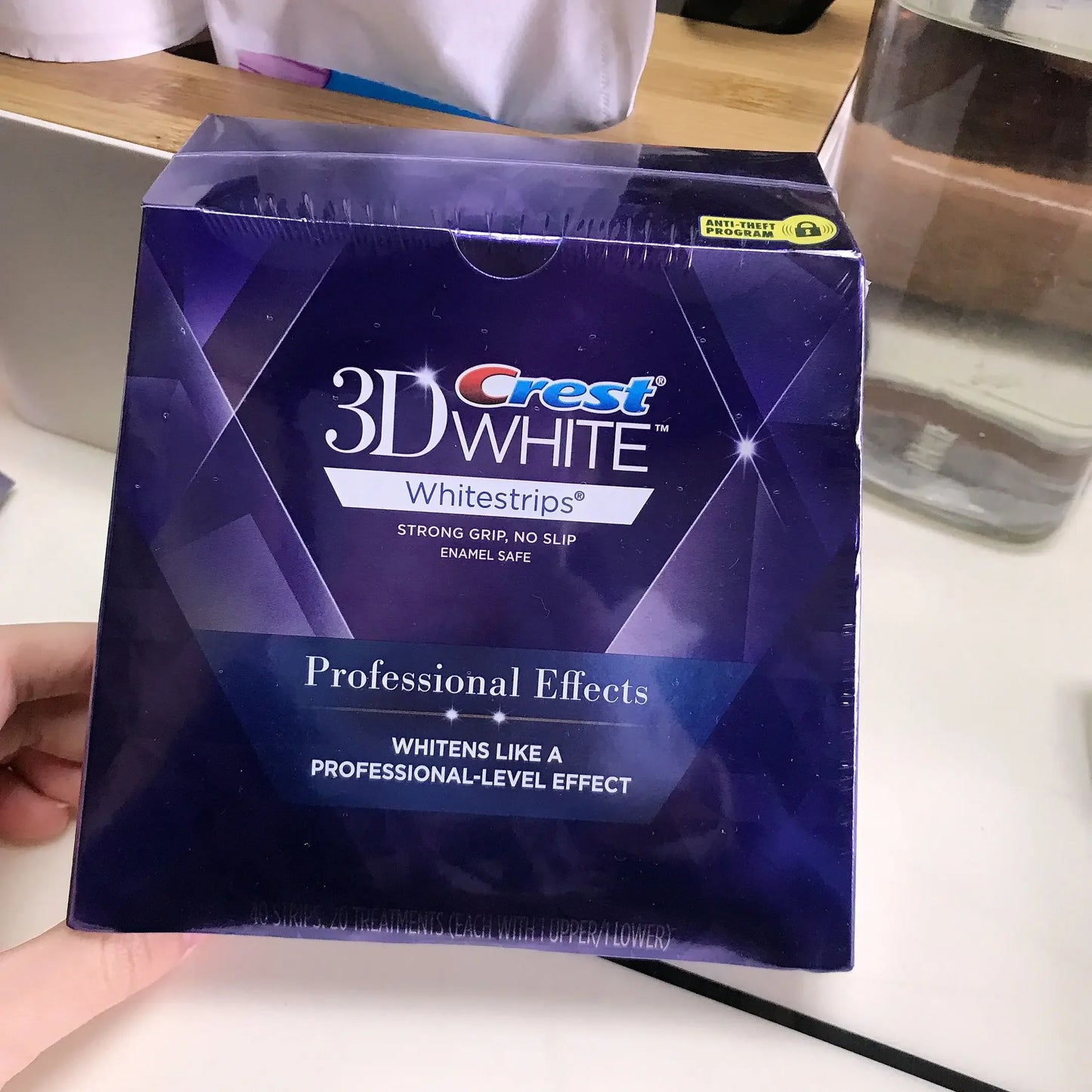 Fitas Clareadores Dentais Crest 3D Whitestrips — Efeito Profissional em Casa