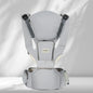 Baby Carrier Front-Facing with Waist Stool, Hip Seat, Extra Storage Pockets, and Breathable Design for Newborns