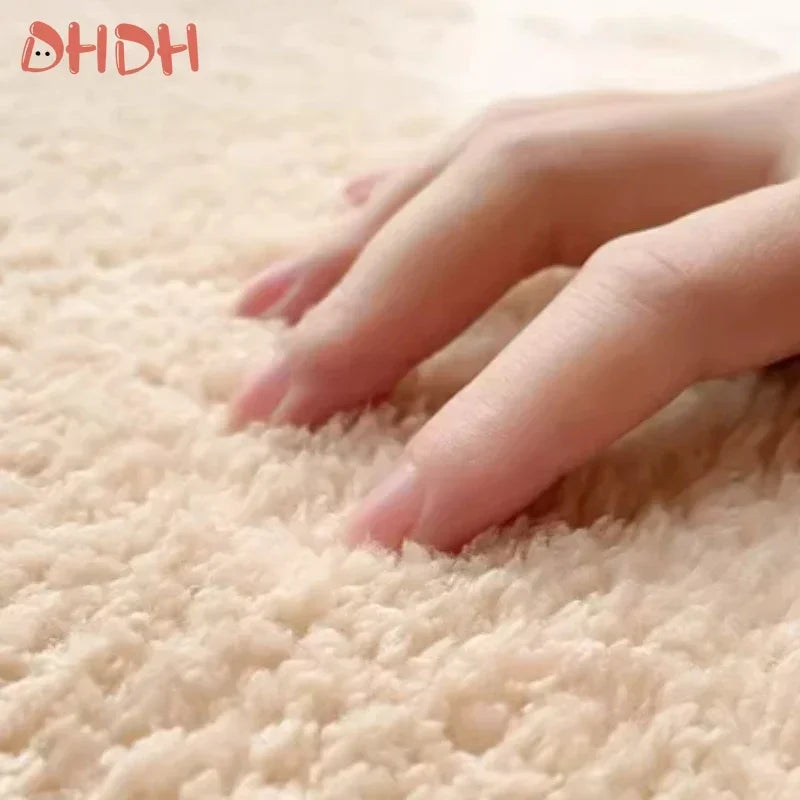 Puzzles Carpet Soft Plush Mat Baby Play Mat Baby Toys in Children's Room Keep Warm Anti-slip Home Decor Rugs 30*30*1CM