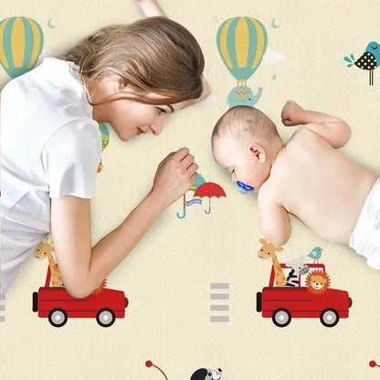 Non Toxic Foldable Baby Play Mat Educational Children's Room Carpet Non Slip and Anti Fall Floor Children's Activity Toys