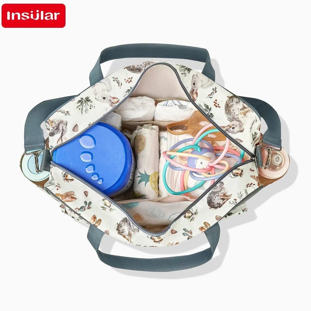 Bolsa Maternidade Grande Impermeável – Mochila Trocador para Bebê