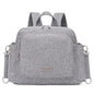 Soboba Women's Diaper Backpack Large Capacity with Stroller-Hanging Straps Portable Light Nappy Changing Bag for Babies