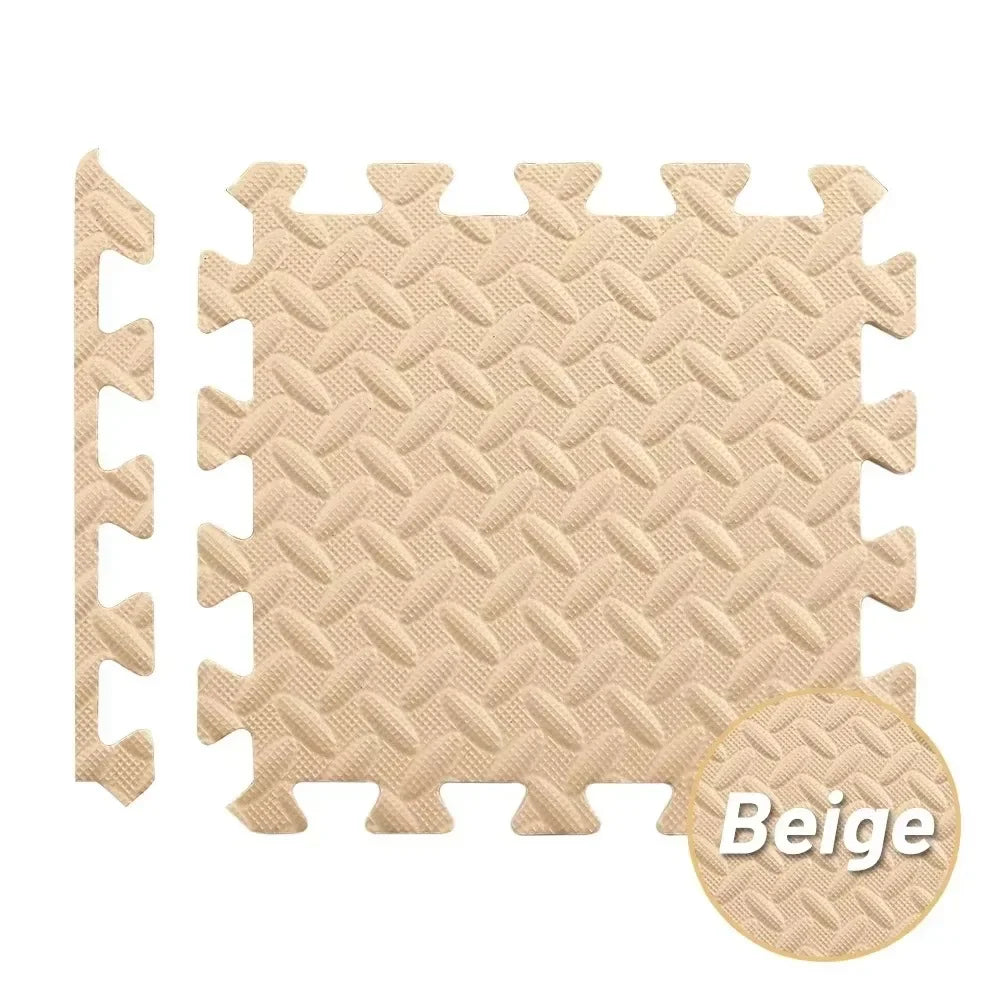 6Pcs 2.5cm Thick  Baby Play Mat Non-Toxic Foam Puzzle Floor Tiles Soft Comfortable Crawling Carpet Mat for Kids Bedroom EVA Mat