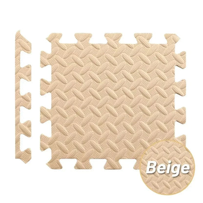 6Pcs 2.5cm Thick  Baby Play Mat Non-Toxic Foam Puzzle Floor Tiles Soft Comfortable Crawling Carpet Mat for Kids Bedroom EVA Mat