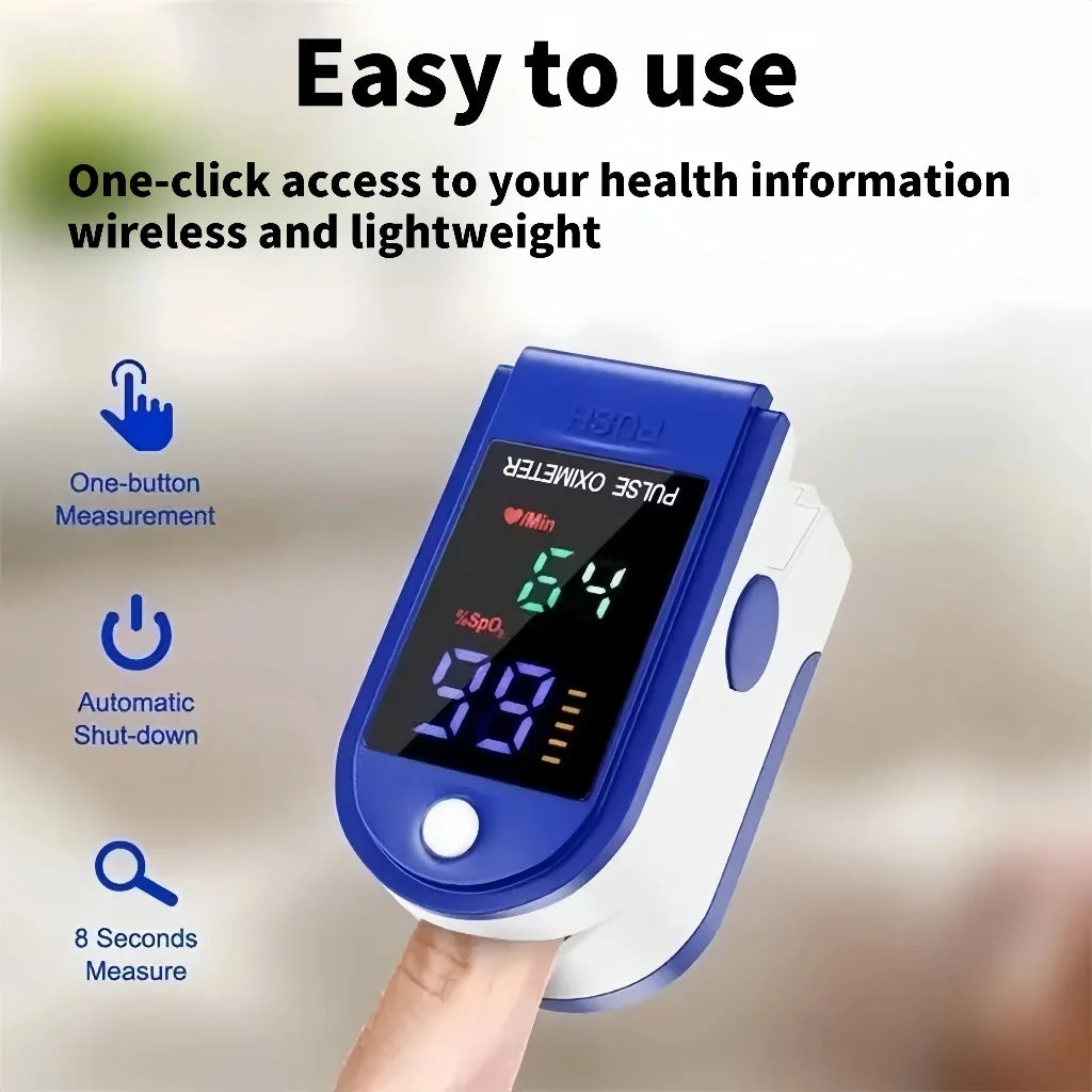 Kit Saúde Doméstico — Oxímetro Digital e Monitor de Pressão Arterial de Braço