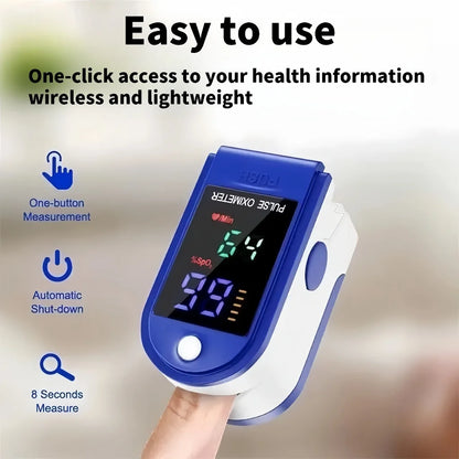 Kit Saúde Doméstico — Oxímetro Digital e Monitor de Pressão Arterial de Braço