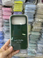Official Liquid Silicone Skin Feel Case For IPhone 18 Pro Max 17 Pro Air Macaron Solid Candy Colour Color with Packet Box Cover