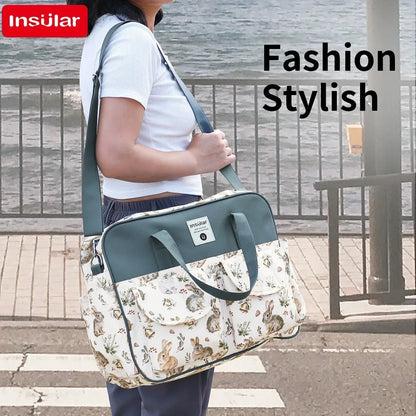 Bolsa Maternidade Grande Impermeável – Mochila Trocador para Bebê