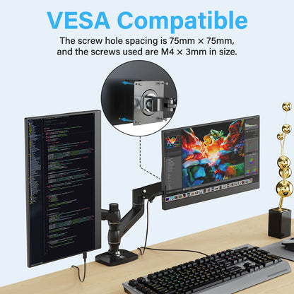 Monitor Portátil Amoudo 15,6" Full HD — IPS 1080P, USB-C, Mini HDMI, Suporte VESA
