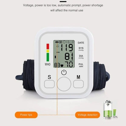 Kit Saúde Doméstico — Oxímetro Digital e Monitor de Pressão Arterial de Braço