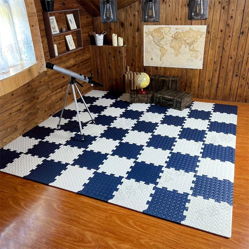 4-16PCS Interlocking Baby Play Mat Thick Soft Carpet Floor Mat Children Room Activities Mat For Baby Kids Carpet Mats Foam Rug