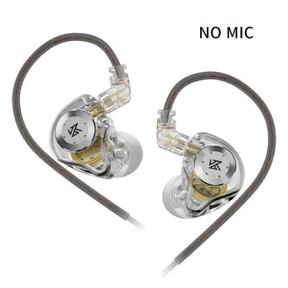 KZ EDX pro Fones de ouvido Bass In Ear Monitor Fones de ouvido Esporte com cancelamento de ruído HIFI Fone de ouvido Nova chegad