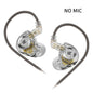KZ EDX pro Fones de ouvido Bass In Ear Monitor Fones de ouvido Esporte com cancelamento de ruído HIFI Fone de ouvido Nova chegad