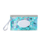 EVA Baby Wet Wipe Dispenser Bag Portable Refillable Flip Cover Wipe Pouch Reusable Travel Wet Wipe Pouch