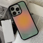 Korean Ins Stylish Gradient Print Soft Cute Phone Case For iPhone 17 16 15 14 13 12 11 Pro XR XS X Max 8 7 Plus Y2K Kawaii Cover