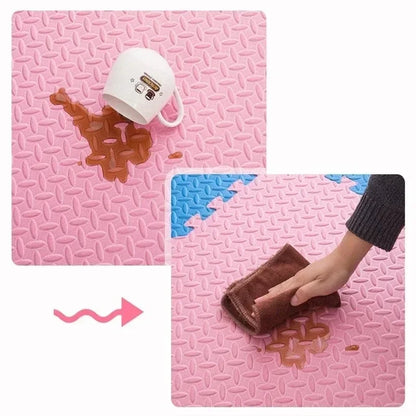 12PCS EVA Foam Puzzle Mats Children Room Activities Mats For Baby Interlock Floor Carpet 30*30CM Baby Floor Ma Baby Play Matt