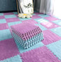 Puzzles Carpet Soft Plush Mat Baby Play Mat Baby Toys in Children's Room Keep Warm Anti-slip Home Decor Rugs 30*30*1CM