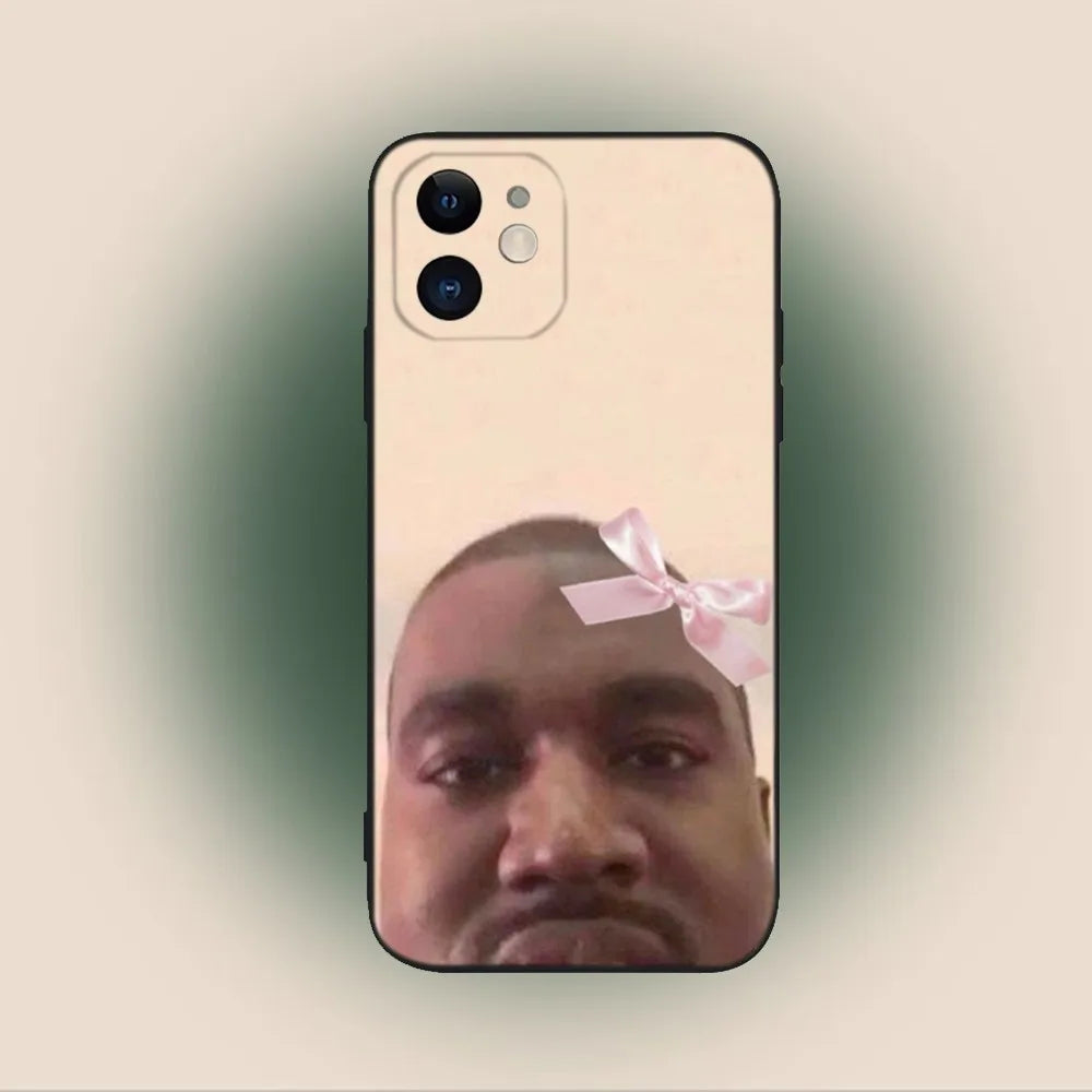Singer Kanye West Ye Phone Case For iPhone 17 16 15 11 12 14 13 Pro Max Mini X XS XR 7 Plus 16E Air Shockproof Soft Cover Fundas