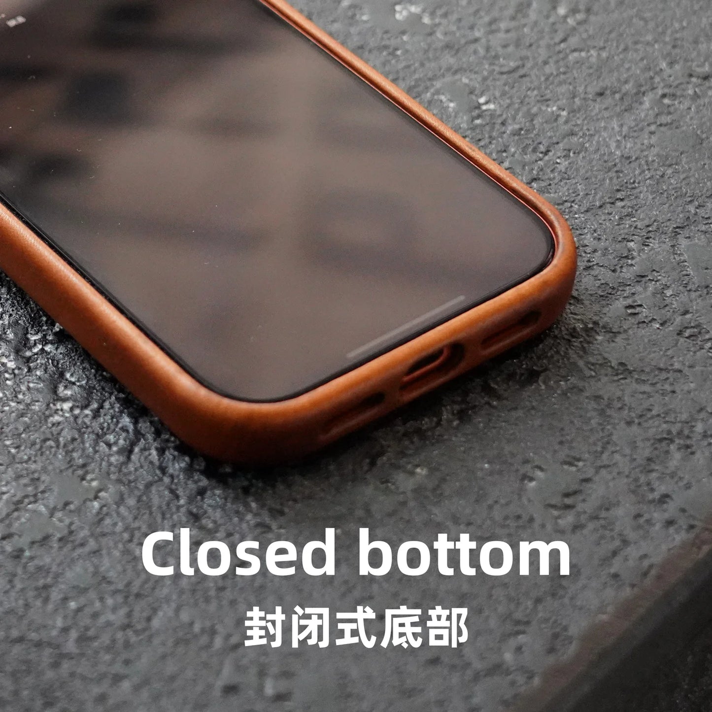 Capa de Couro Legítimo Artesanal para iPhone 15, 16 e 17 Pro Max — Magnética | Luxo Retrô
