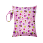 Mini Size 25x20cm Diaper Bag Waterproof Reusable Mummy Bag Printed Pocket Nappy Bags PUL Travel Wet Dry Bags Purple Color