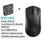 Mouse Gamer Sem Fio Rapoo VT7 MAX — 8K Polling Rate, 53g Ultraleve, 750h de Bateria