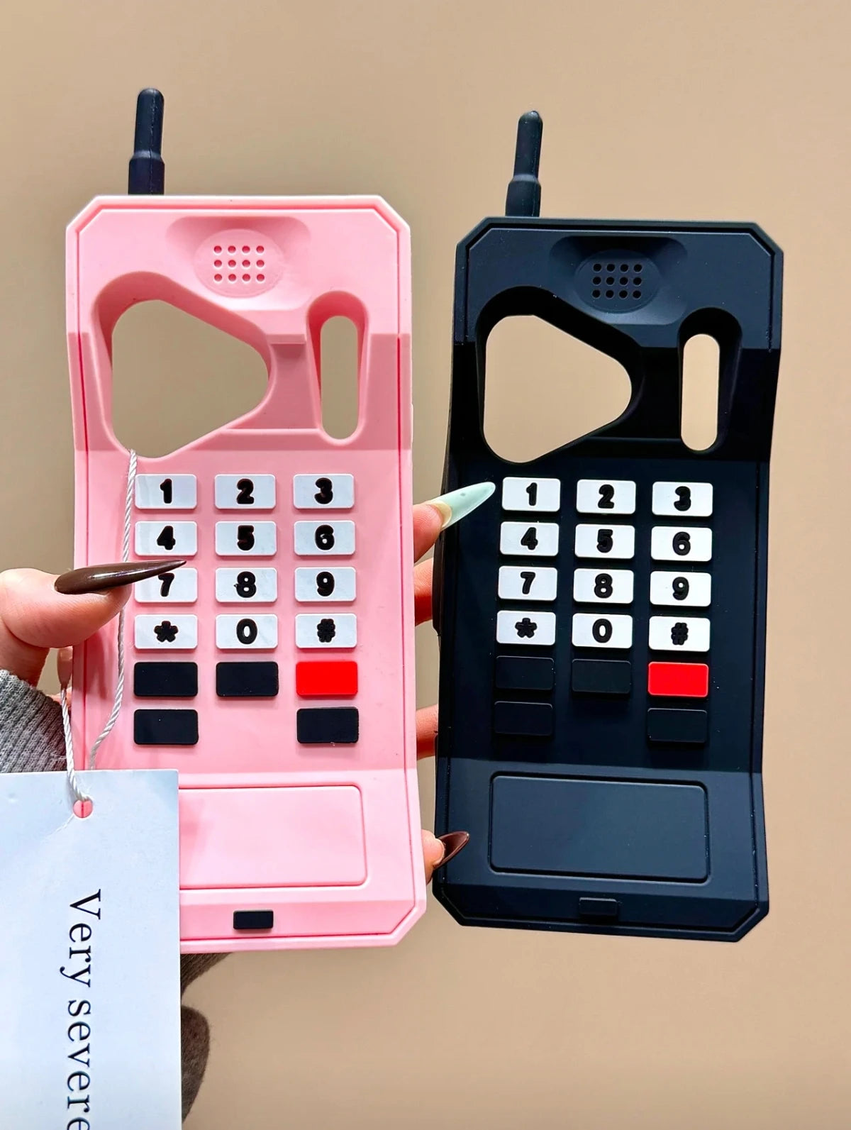 For iPhone 17ProMax 16 15 14 13 12 11 Pro Max 14 15 16 7 8 6 Plus 6s 6SPlus X XS XSMax 3D Retro Style Telephone Model Phone Case