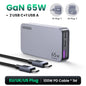 Carregador UGREEN 65W GaN — USB-C QC 4.0 | iPhone 17, MacBook e Tablet