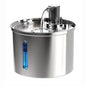Bebedouro Automático para Gatos e Cães Newpet 3L — Aço Inox, Silencioso, com Filtro