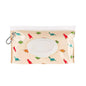 1pcs Wet Wipe Bag EVA Reusable Cosmetic Pouch Stroller Accessories Portable Wipes Holder Case Flip Cover Snap-Strap Tissue Bag