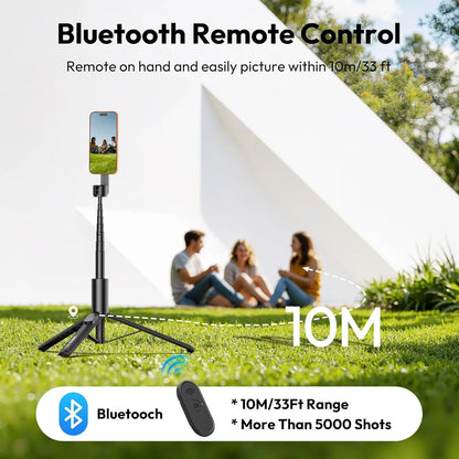 Tripé Magnético Ulanzi SK26 113cm — Selfie Stick MagSafe para iPhone 17 Pro