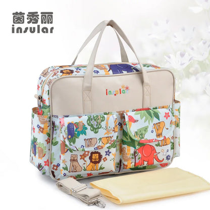 New Style Waterproof Diaper Bag Large Capacity Messenger Travel Bag Multifunctional Maternity Mother Baby Stroller Bags