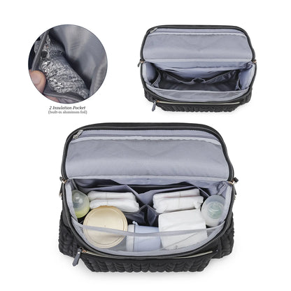 Personalized Name Baby Diaper Bag Backpack for Maternity Nappy Bag Removable Shoulder Straps Fashion Mommy Handbag for Stroller