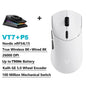 Mouse Gamer Sem Fio Rapoo VT7 MAX — 8K Polling Rate, 53g Ultraleve, 750h de Bateria