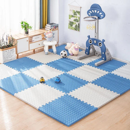 8-Piece Pack 2.5cm Thickened Baby Play Mat Non-slip Fall-proof Reusable Children's Rug Helps Train Kids Independent Thinking
