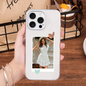 DIY iPhone 17 16 15 14 13 12 11 Pro 11 12 Mini XS Max XR 8 7 6 Plus Air Customized Photo Transparent TPU Phone Protective Case