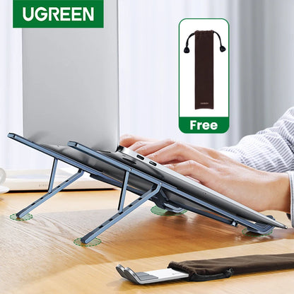 Suporte UGREEN para Notebook e MacBook — Alumínio Dobrável, 5 Níveis, 13-17,3"