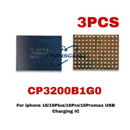 1-3PCS CP3200B1G0 U9500 USB Charging IC Chip For iPhone 16 iPhone 16 Plus iPhone 16 Pro iPhone 16 Pro Max Chipset