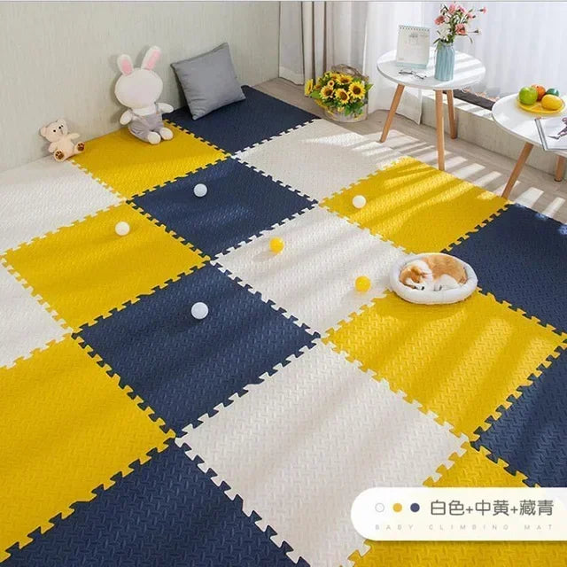 12PCS EVA Foam Puzzle Mats Children Room Activities Mats For Baby Interlock Floor Carpet 30*30CM Baby Floor Ma Baby Play Matt