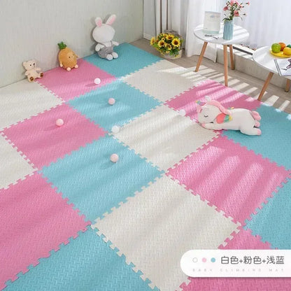12PCS EVA Foam Puzzle Mats Children Room Activities Mats For Baby Interlock Floor Carpet 30*30CM Baby Floor Ma Baby Play Matt