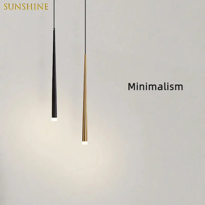 Lustre LED Nórdico Moderno 7W para Quarto e Cozinha — Iluminação Decorativa AC100-220V