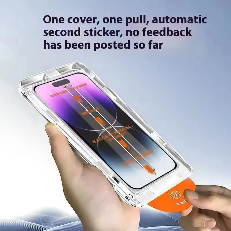 Oleophobic Coating Dust Free Easy Installation Screen Protector For iPhone 18 Pro Max 16 15 14 13 12 11 17 Pro Max 17 Air XR XS