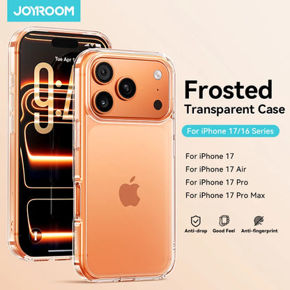 Capa Joyroom Fosca Antichoque para iPhone 16 e 17 Pro Max — MagSafe | Slim Premium