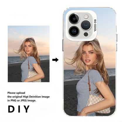 iPhone 17 16 16e 15 14 13 12 11 Pro Max Mini SE 2020 2022 XS XR 7 8 Plus Air DIY Customized Trendy Phone Cases with Photos