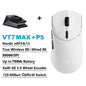 Mouse Gamer Sem Fio Rapoo VT7 MAX — 8K Polling Rate, 53g Ultraleve, 750h de Bateria