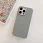 Luxury Matte Candy Color Silicone Soft Case For iPhone 17 Air 16E 16 15 14 13 Pro Max Plus Shockproof Back Cover Slim TPU Shell